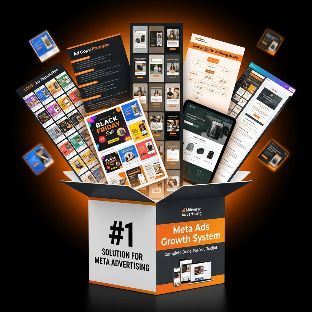 Meta Ads Canava Template Bundle